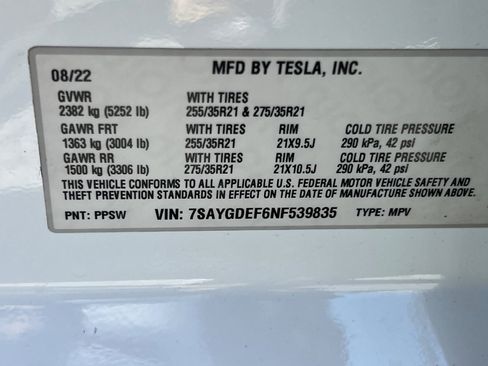 Used 2022 Tesla Model Y Performance AWD/4WD image 18