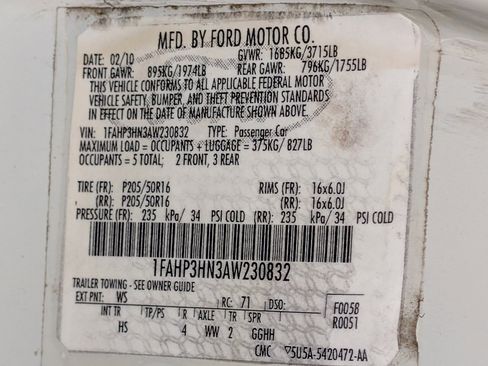 Used 2010 Ford Focus SEL image 53