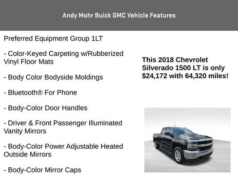 Used 2018 Chevrolet Silverado 1500 LT w/ All Star Edition image 8
