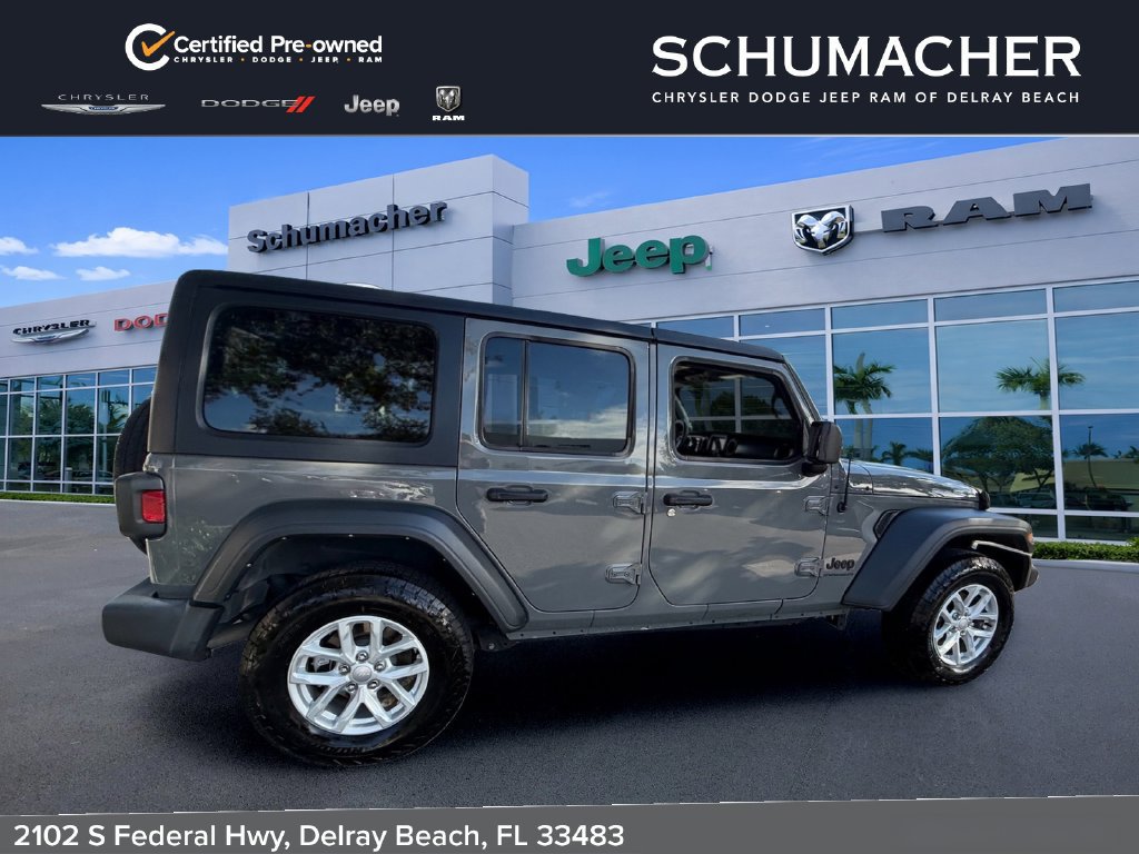 Certified 2023 Jeep Wrangler Unlimited Sport AWD/4WD image 7