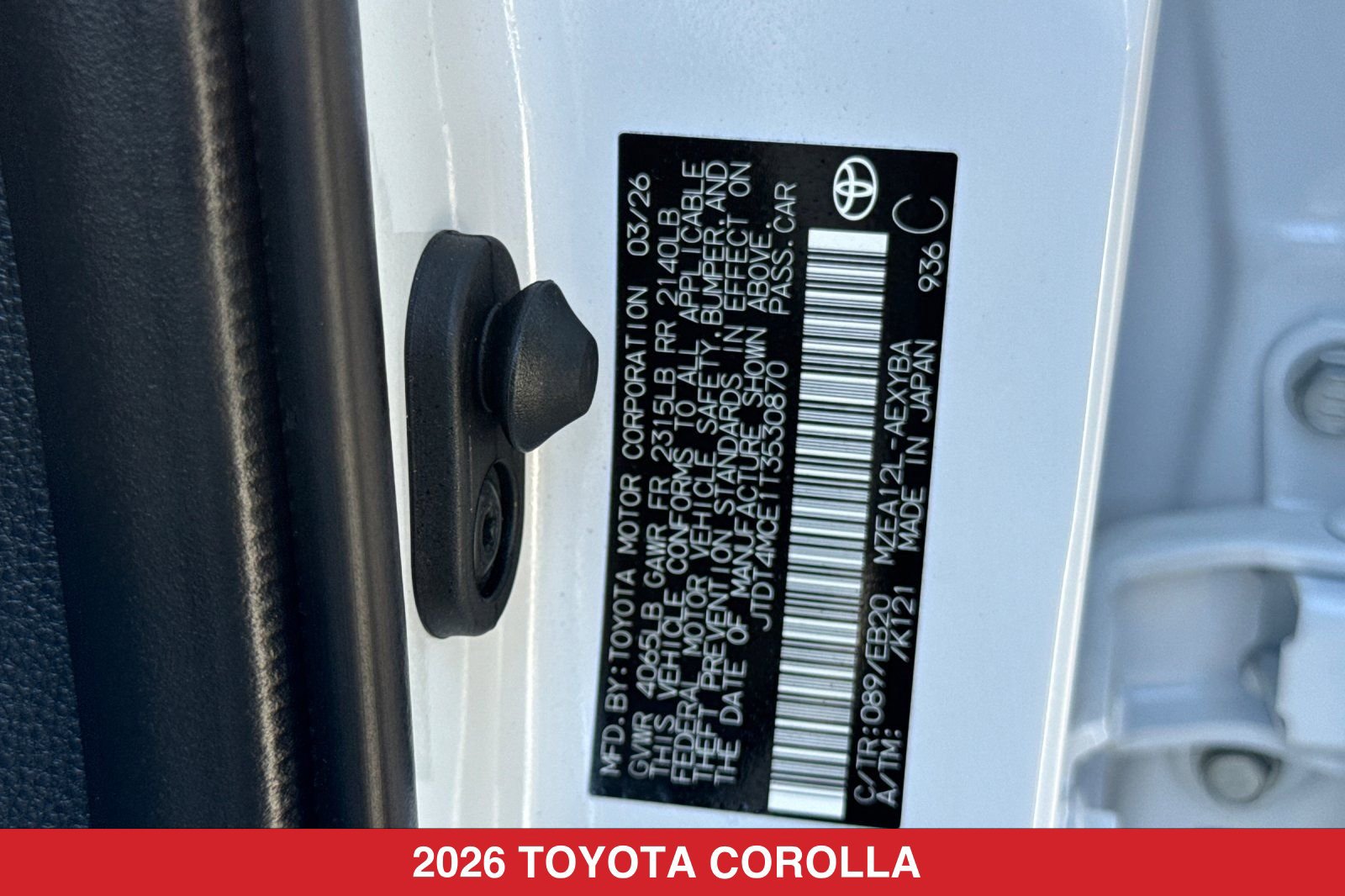 Used 2026 Toyota Corolla XSE FWD image 29