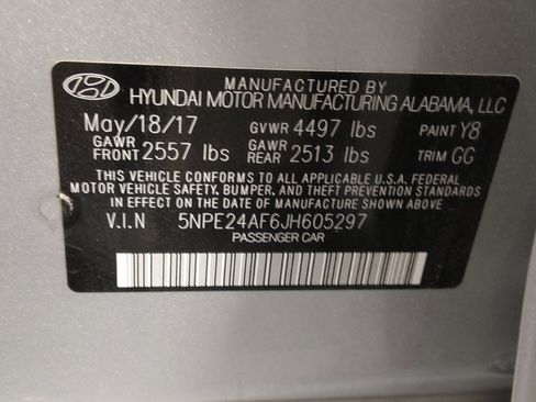 Used 2018 Hyundai Sonata SE FWD image 33
