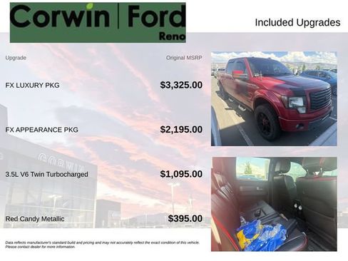 Used 2012 Ford F150 FX4 w/ FX Luxury Pkg AWD/4WD image 8