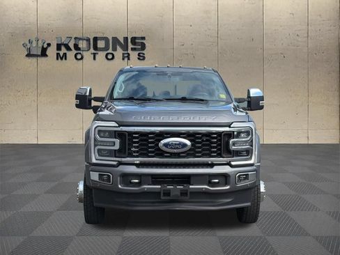 Used 2024 Ford F450 Limited w/ Snow Plow Prep Package AWD/4WD image 3