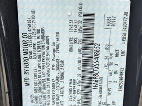 Used 2025 Ford Mustang GT Premium RWD image 24