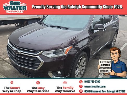 Used 2020 Chevrolet Traverse Premier w/ LPO, Floor Liner Package image 1