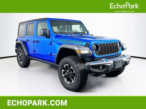 Used 2024 Jeep Wrangler Unlimited Rubicon 4xe AWD/4WD image 1