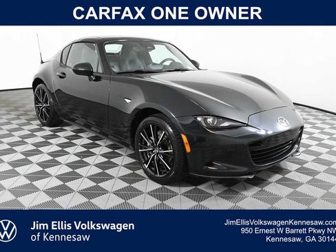 Used 2024 MAZDA MX-5 Miata RF Grand Touring RWD image 1