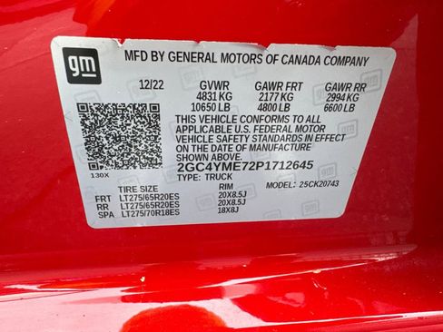 Used 2023 Chevrolet Silverado 2500 Custom w/ Custom Value Package image 32