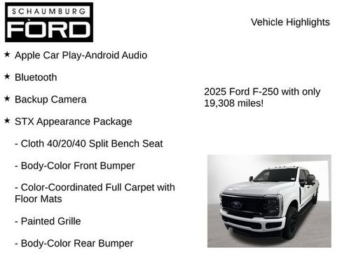Used 2025 Ford F250 XL w/ STX Appearance Package AWD/4WD image 8