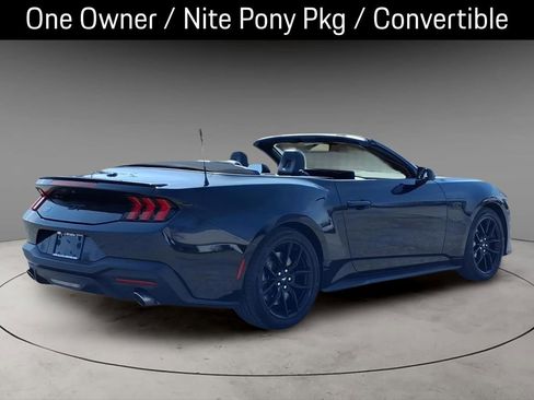 Used 2025 Ford Mustang GT Premium w/ Mustang Nite Pony Package RWD image 9