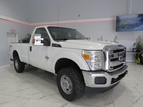 Used 2012 Ford F350 XLT w/ Snow Plow Prep Pkg AWD/4WD image 2
