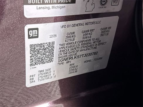 New 2026 Chevrolet Traverse RS w/ LPO, Floor Liner Package image 34