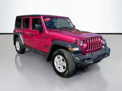 Used 2022 Jeep Wrangler Unlimited Sport AWD/4WD image 3