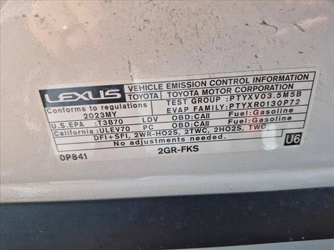 Used 2023 Lexus ES 350 w/ Premium Package FWD image 22
