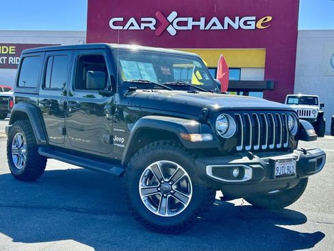 Used 2020 Jeep Wrangler Unlimited Sahara image 1