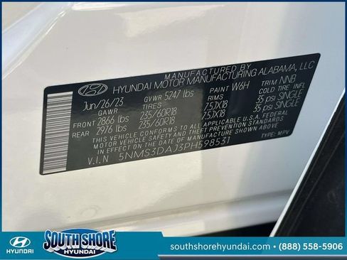 Certified 2023 Hyundai Santa Fe SEL w/ Premium Package AWD/4WD image 18