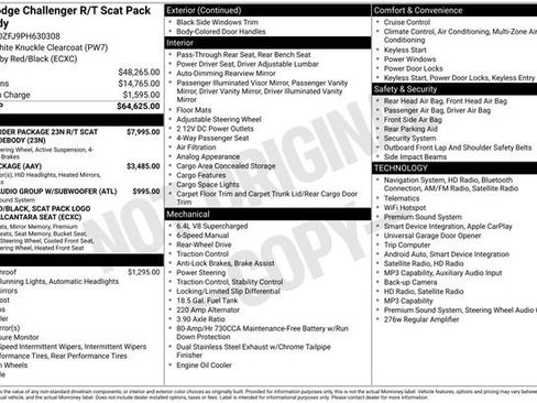 Used 2023 Dodge Challenger R/T Scat Pack RWD image 38