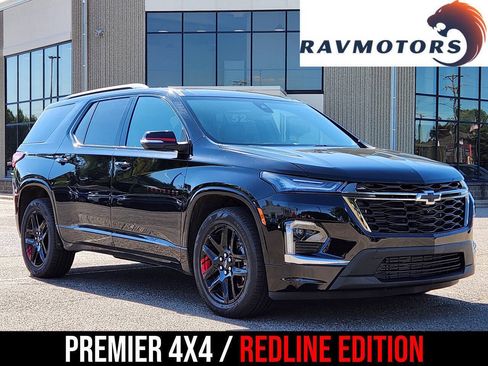 Used 2022 Chevrolet Traverse Premier w/ Redline Edition AWD/4WD image 1