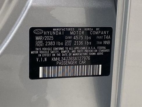 New 2025 Hyundai Sonata SEL image 35