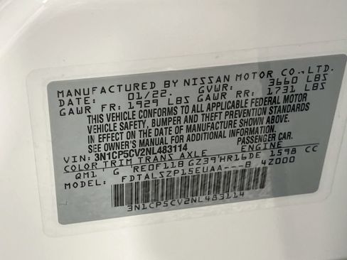 Used 2022 Nissan Kicks SV FWD image 25