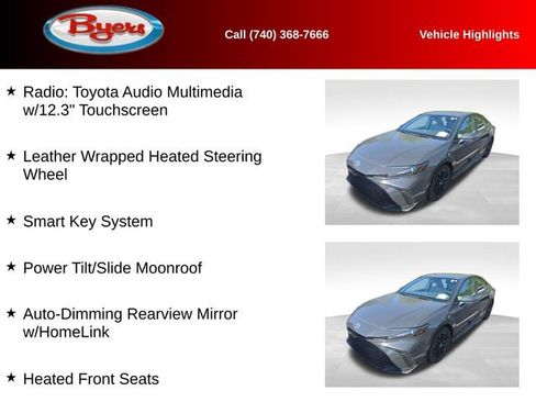 Used 2025 Toyota Camry SE w/ Multimedia Upgrade Package FWD image 13