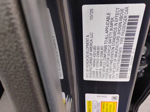 New 2025 Honda Accord SE image 29