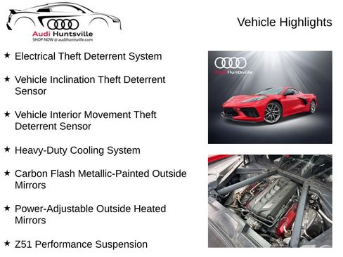 Used 2025 Chevrolet Corvette Stingray Premium Cpe w/ Z51 Performance Package RWD image 18