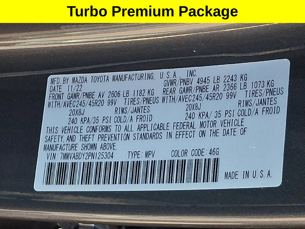 Used 2023 MAZDA CX-50 AWD 2.5 Turbo w/ Accent Package image 27