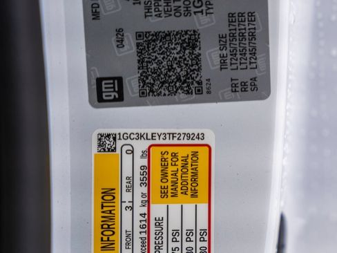 New 2026 Chevrolet Silverado 2500 W/T w/ WT/CX Safety Package AWD/4WD image 41