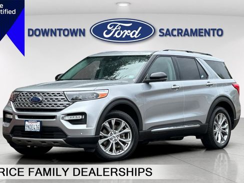 Used 2021 Ford Explorer Limited w/ Equipment Group 301A AWD/4WD image 1