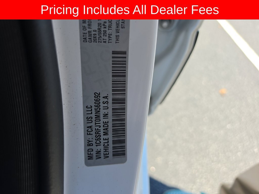 Used 2021 RAM 1500 Laramie w/ Sport Appearance Package AWD/4WD image 16