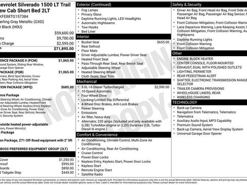 New 2026 Chevrolet Silverado 1500 LT Trail Boss w/ Safety Package image 9
