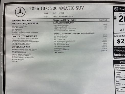 New 2026 Mercedes-Benz GLC 300 4MATIC image 21