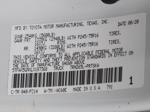 Used 2020 Toyota Tacoma SR5 image 42