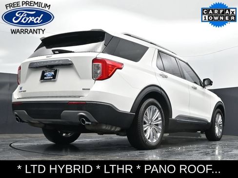 Used 2021 Ford Explorer Limited w/ Hybrid Equipment Group 310A RWD image 27