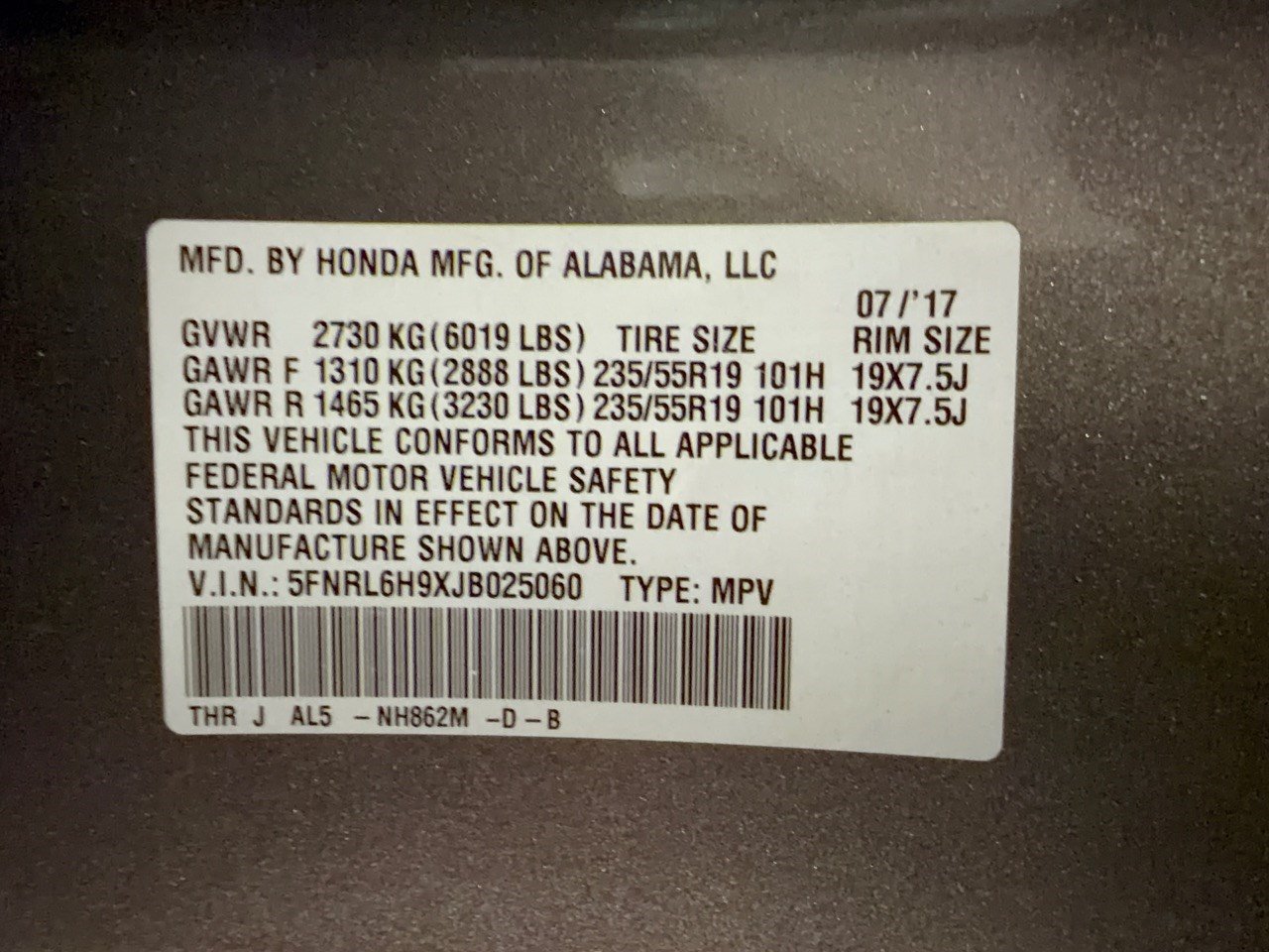 Used 2018 Honda Odyssey Elite image 32