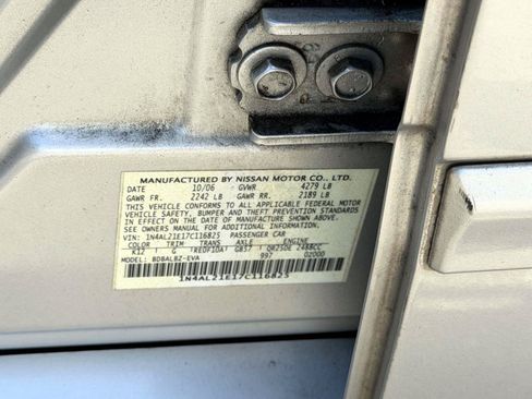 Used 2007 Nissan Altima 2.5 S w/ Convenience Pkg FWD image 16