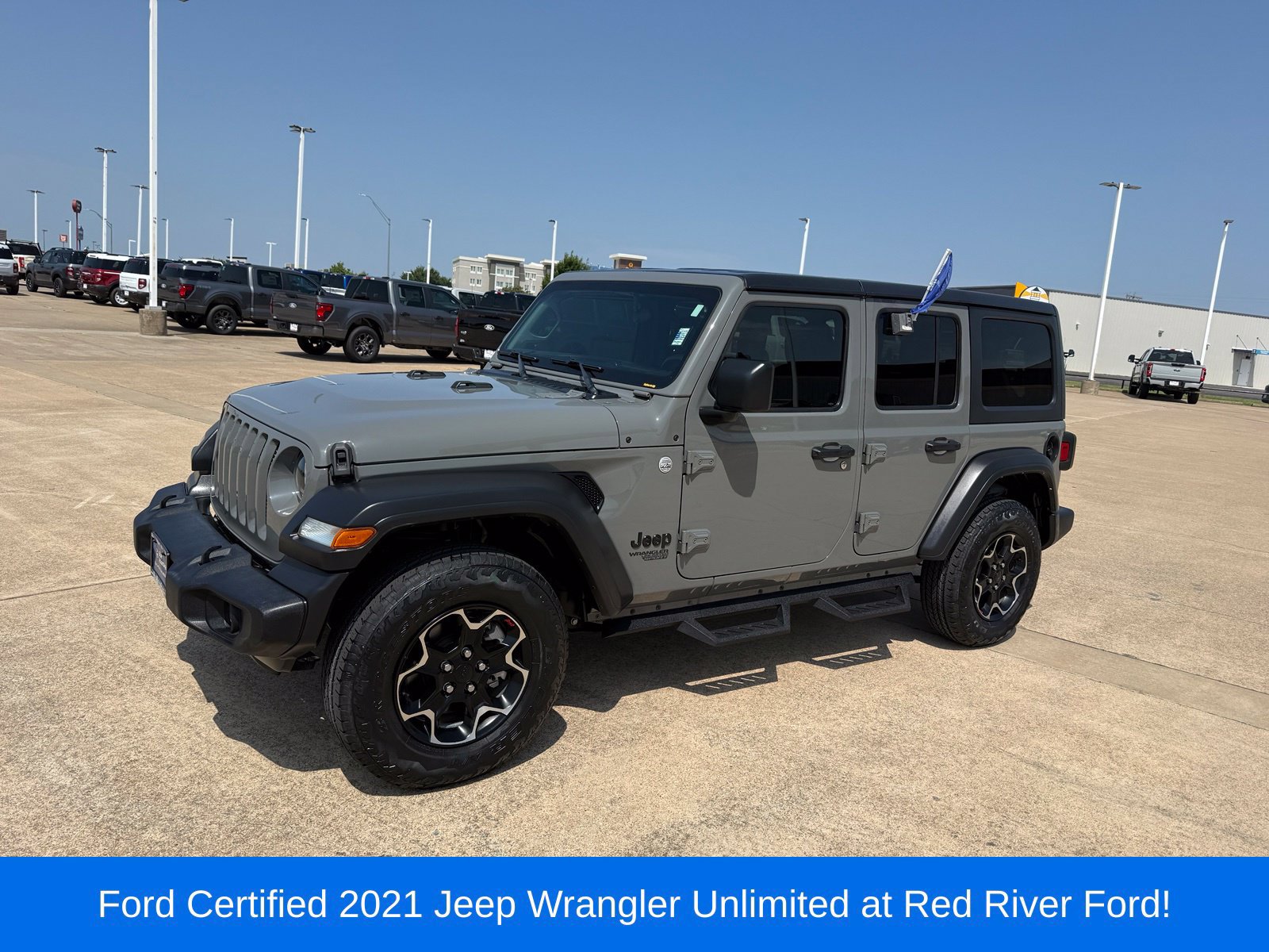 Used 2021 Jeep Wrangler Unlimited Sport AWD/4WD image 1