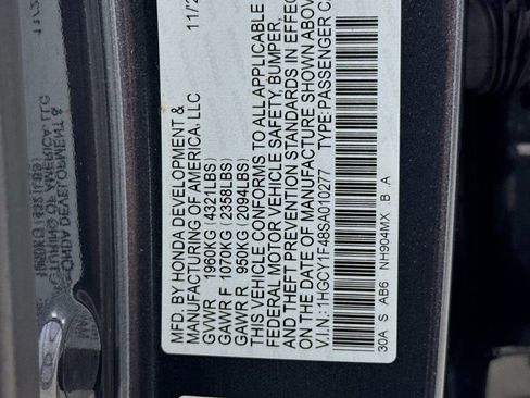 Used 2025 Honda Accord SE image 43