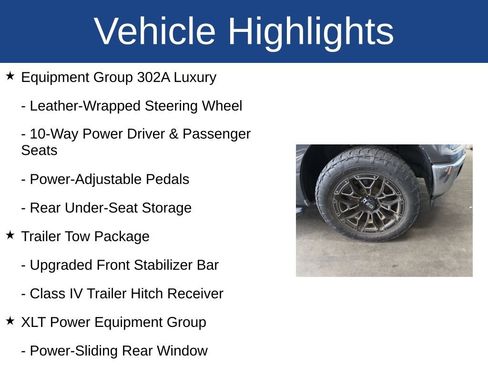 Used 2019 Ford F150 XLT w/ Equipment Group 302A Luxury image 4