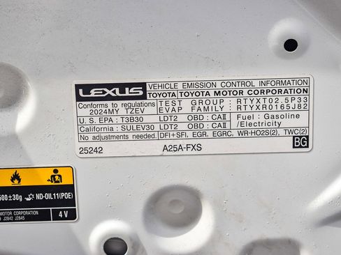 Used 2024 Lexus NX 450h+ AWD w/ Vision Package image 26