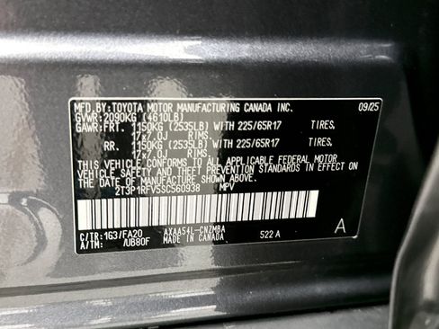 Used 2025 Toyota RAV4 XLE w/ Convenience Package AWD/4WD image 26