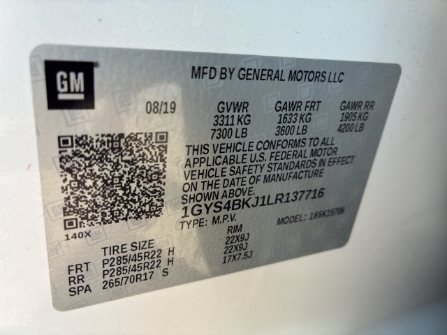 Used 2020 Cadillac Escalade Luxury AWD/4WD image 14