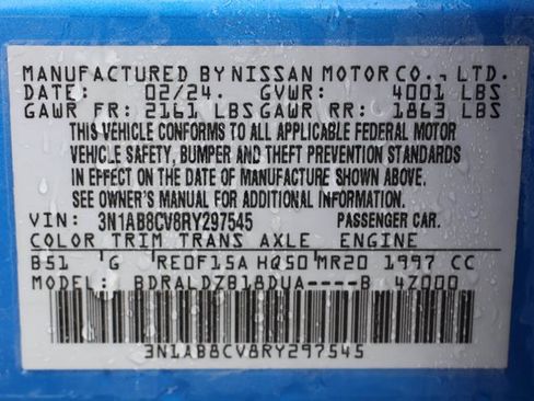 Used 2024 Nissan Sentra SV FWD image 16
