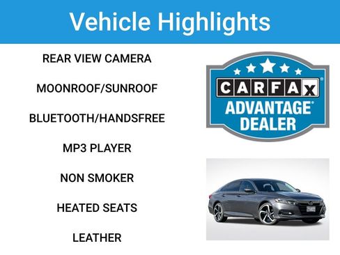 Used 2018 Honda Accord EX-L image 2