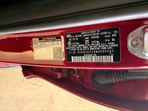 Used 2021 Kia K5 EX w/ EX Premium Package image 33