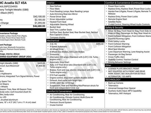 Certified 2023 GMC Acadia SLT image 42