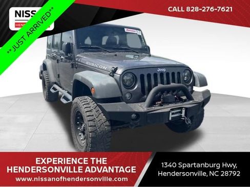 Used 2014 Jeep Wrangler Unlimited Rubicon w/ Connectivity Group AWD/4WD image 1