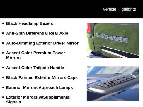 Used 2025 RAM 1500 Laramie w/ Night Edition AWD/4WD image 12